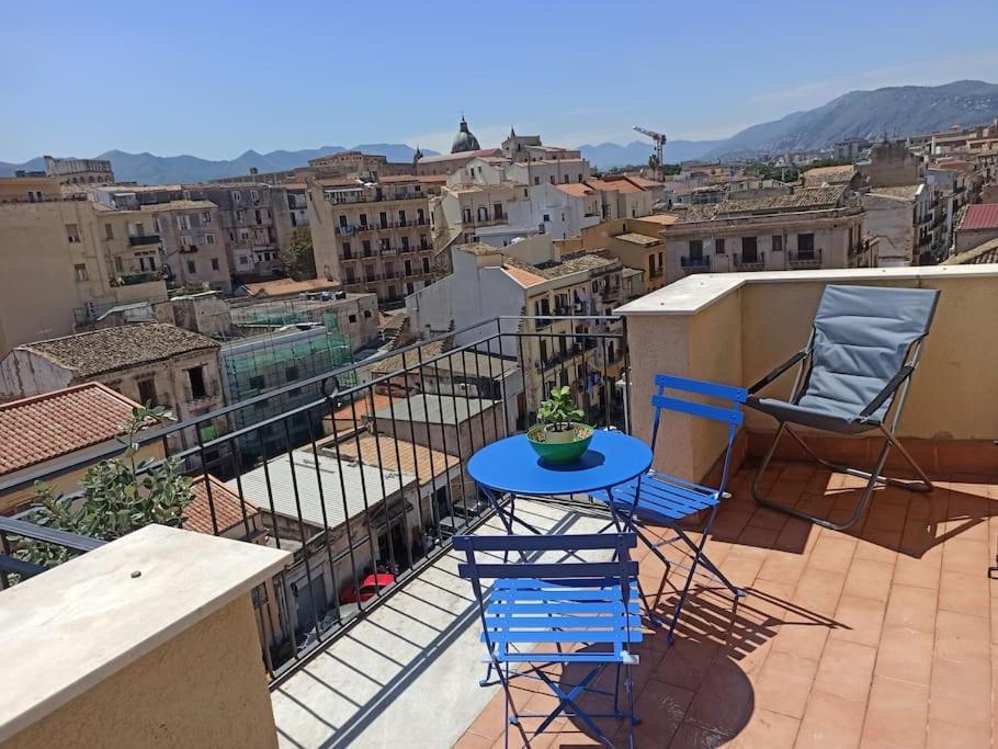 A Terrace In The Heart Of Palermo 아파트 외부 사진